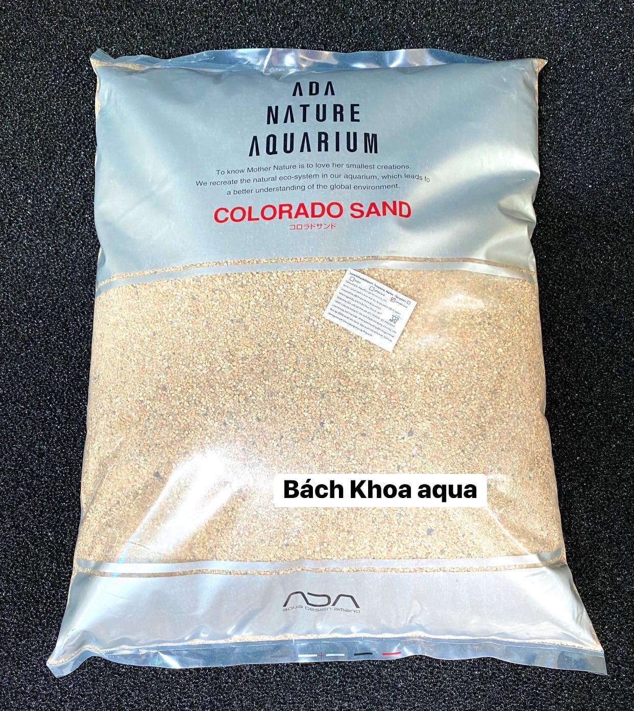 Cát ADA Colorado - Plata Sand bao 2kg và 8kg